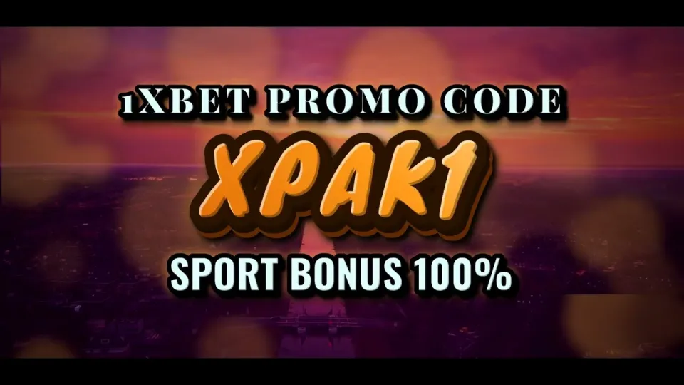 1xBet promo code XPAK1 for the first deposit bonus